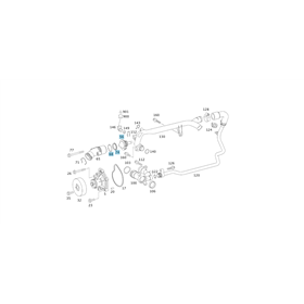 original Mercedes-Benz Thermostat Set Satz OM 271 A2712030575