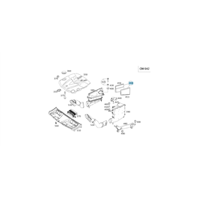 original Mercedes-Benz Luftfilter Set OM642 A6420940000