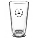 Original Mercedes-Benz Trinkglas Glas transparent Stern Logo